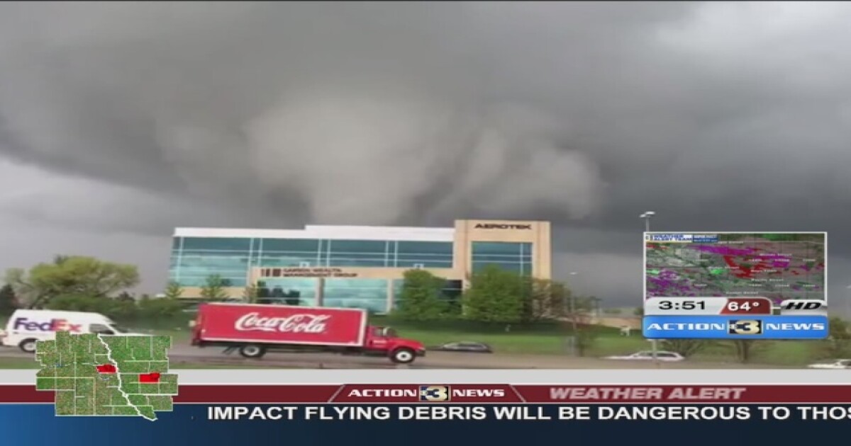 Tornado in omaha today